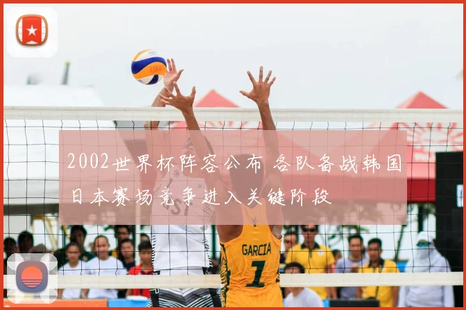2002世界杯阵容公布 各队备战韩国日本赛场竞争进入关键阶段